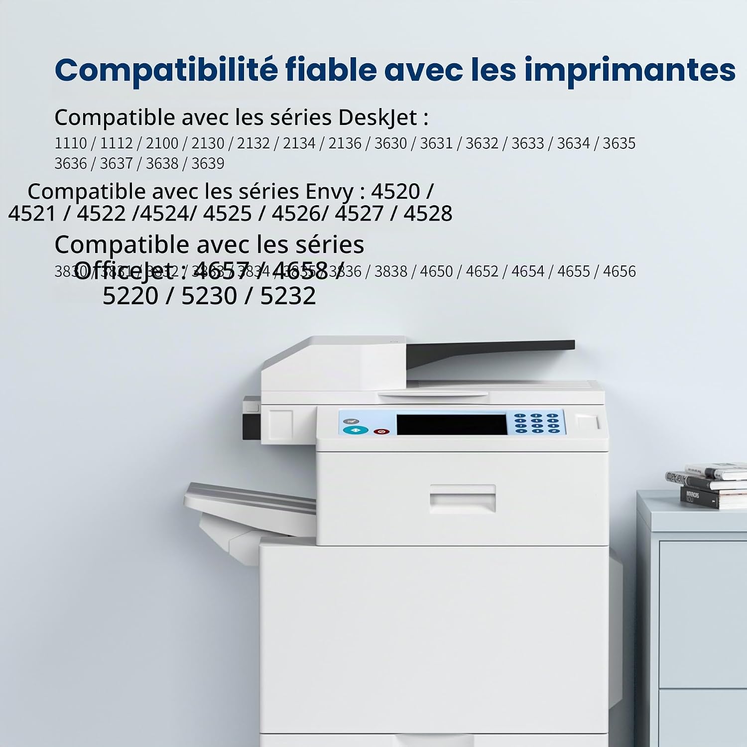 Cartouche 302 XL Noir et Couleur pour HP 302 pour HP Envy 4520 4525 4521 - Mise en situation et utilisation