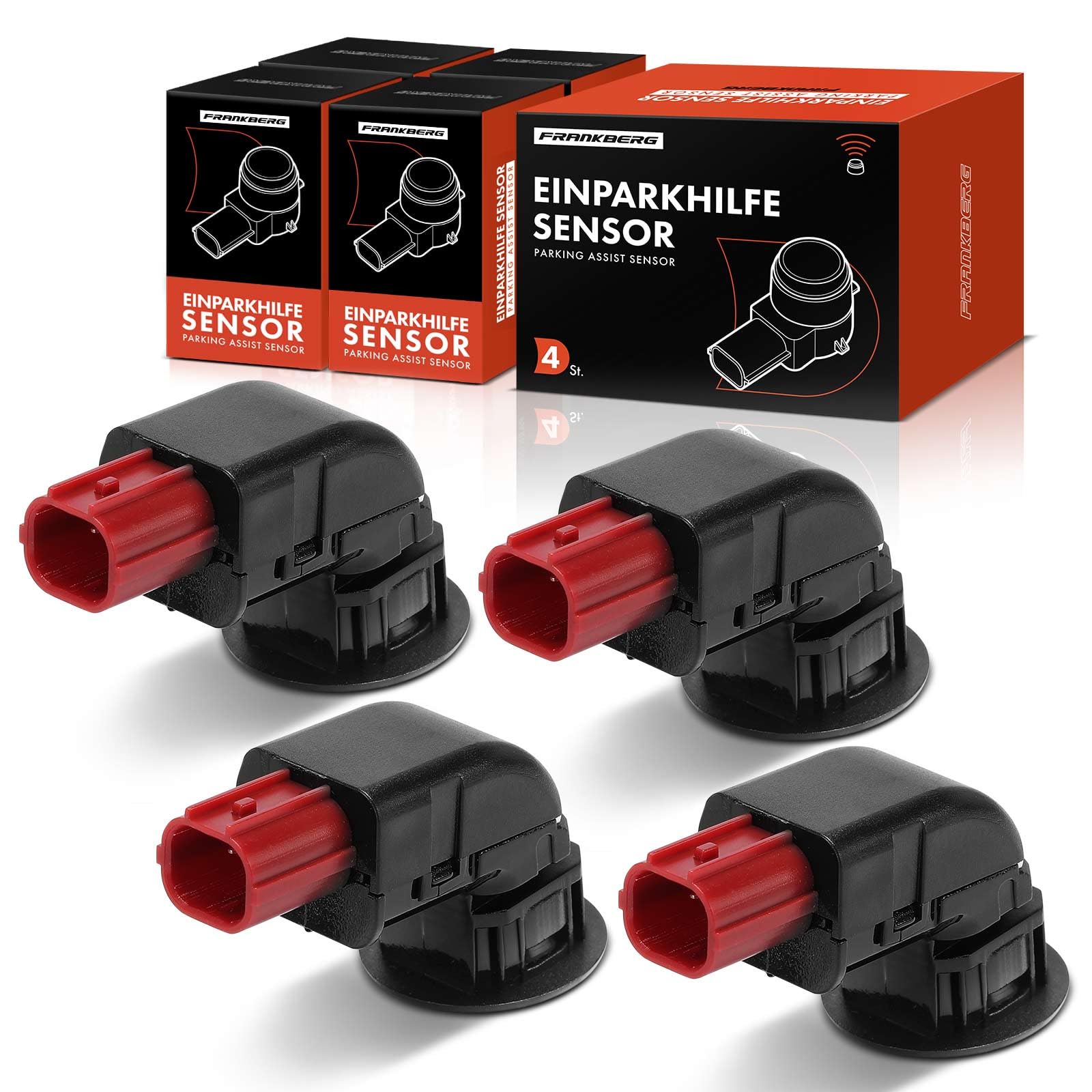Frankberg 4 sensori di parcheggio anteriori e posteriori 39680SHJA61 | Compatibile con: CR-V III RE