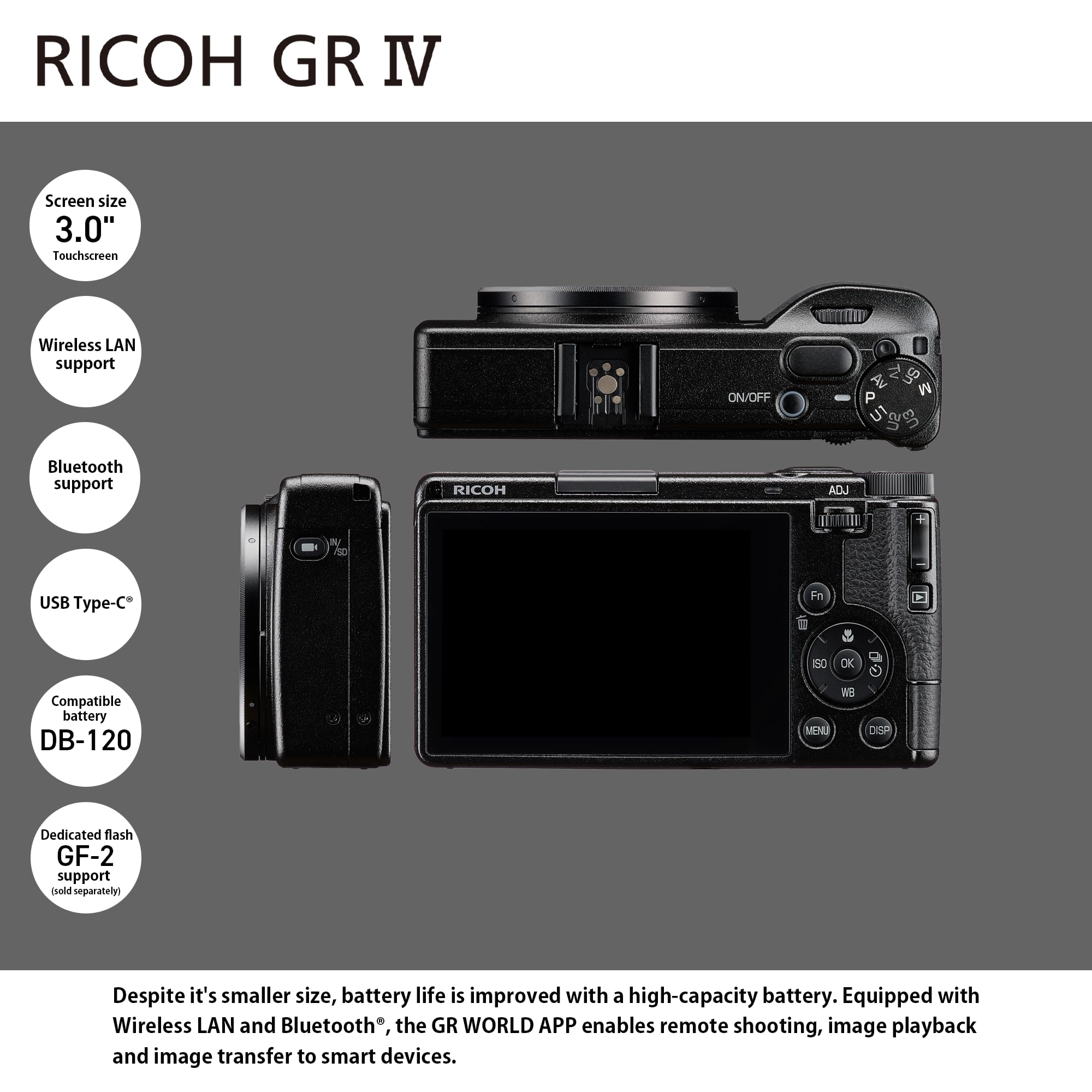 Amazon Canada: RICOH GR Ⅳ Digital Camera
