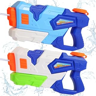 Wasserpistole 2er-Set, 700 ml, 10 m Reichweite