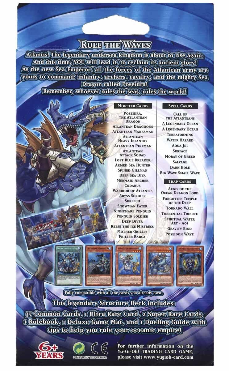 yugioh ocean structure deck Yu-Gi-Oh Structure Deck: Realm of the Sea Emperor : Amazon.com.au: Toys &  Games