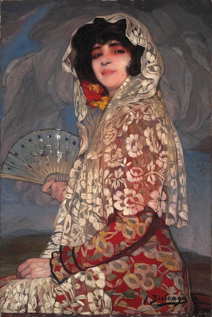 Lienzo de Ignacio Zuloaga Primo Candy, mural decorativo de 60x90cm 5