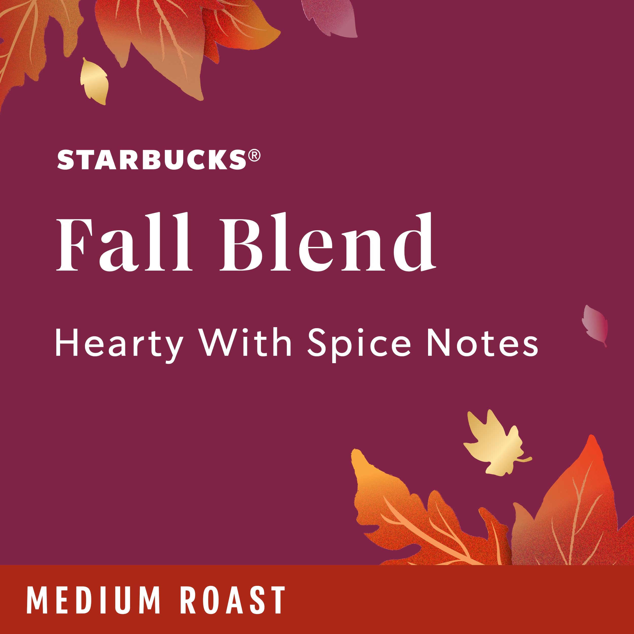 Amazon.com : Starbucks Ground Coffee, Medium Roast Coffee, Fall