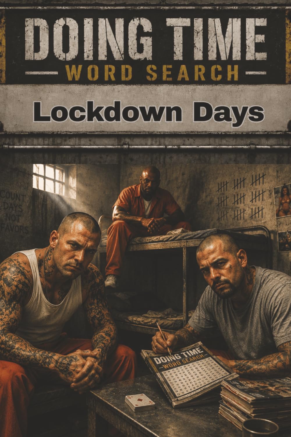 Lockdown Days: Time Moves Slow Inside (Doing Time Word Search Series)