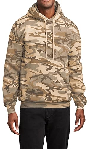 Mafoose Men's Core Fleece Classic Camo Pullover Hooded Sweatshirt