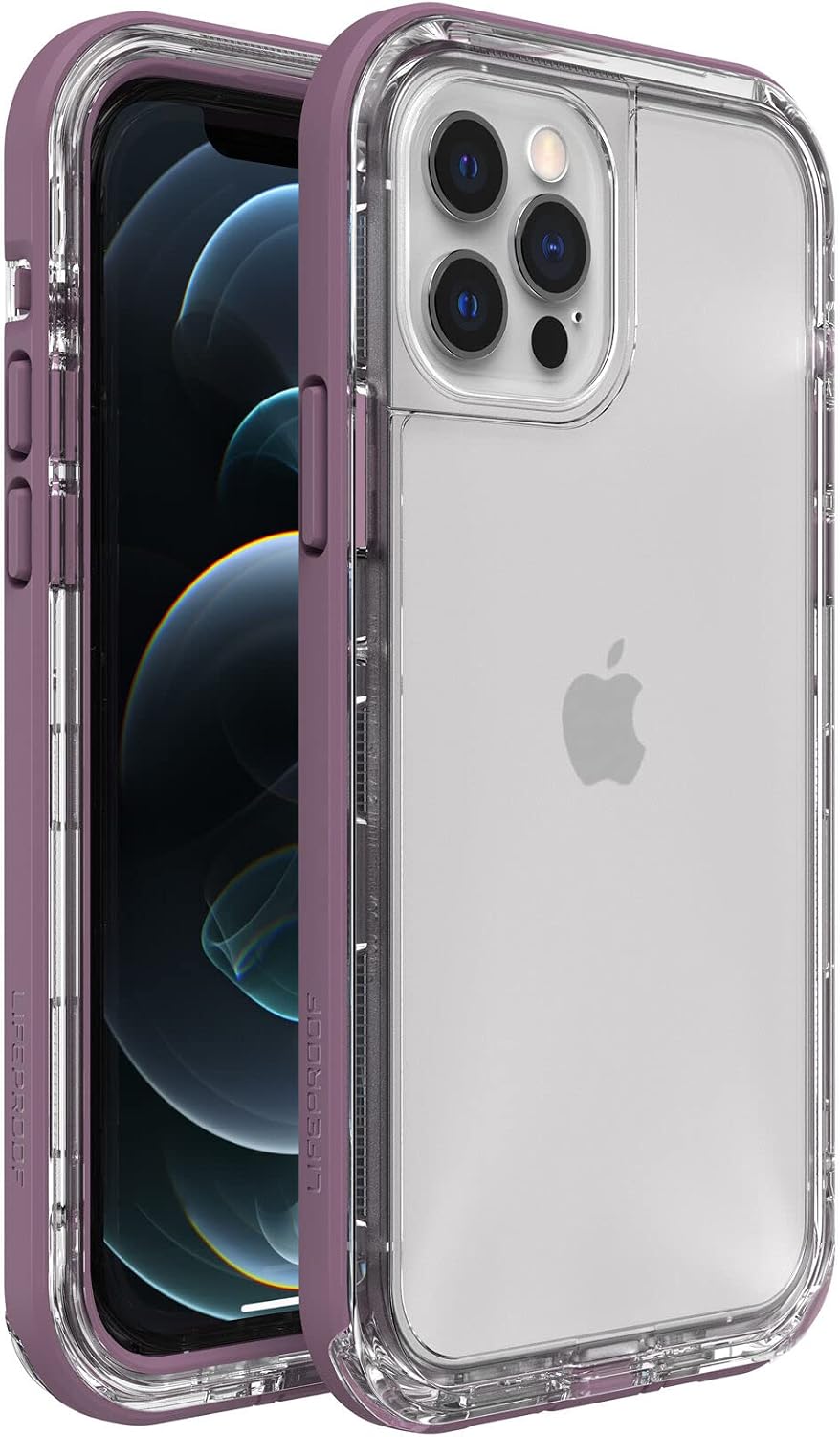 LifeProof Next Series Case for iPhone 12 & iPhone 12 Pro (Only) - Non-Retail Packaging - Clear Lake (Clear/Corsair)