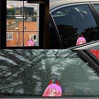 Vista 4 de Calcomanías de Anime de 5.1 Pulgadas para Automóvil, Dibujos Animados Asomándose, Ventana, Maletero, Laptop, Parachoques, Calcomanías, Tapa