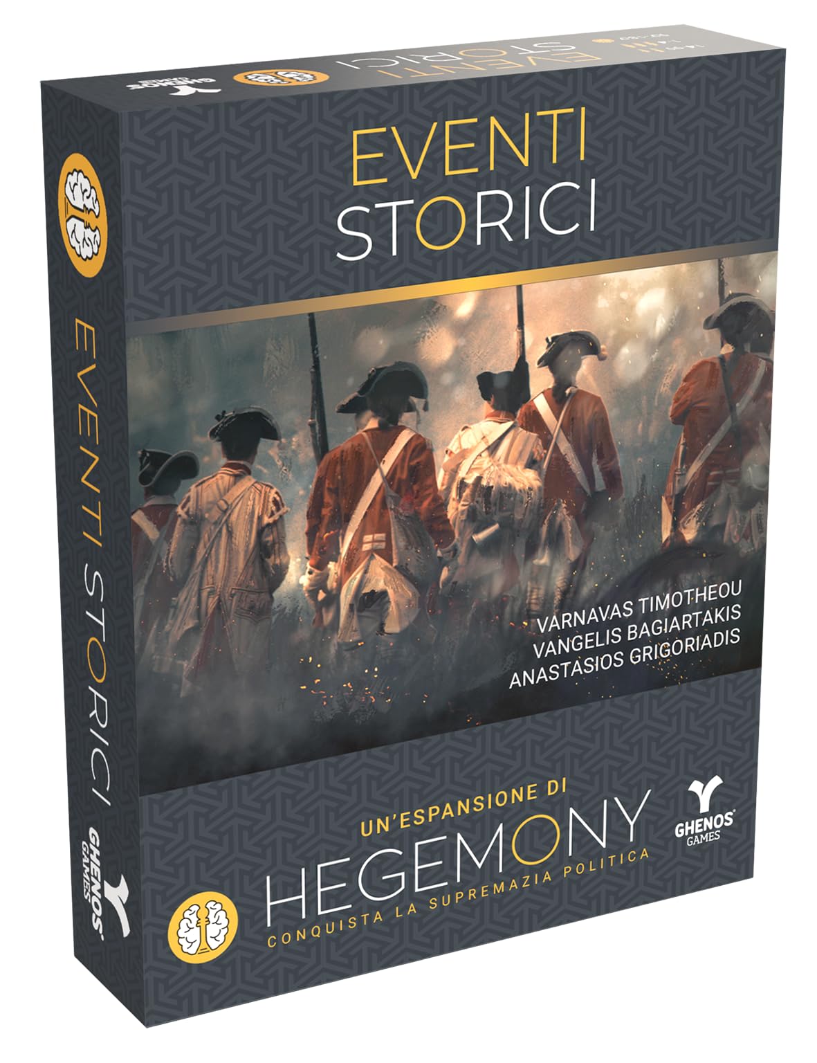 Hegemony: Historical Events, Competitive Board Game for Adults and Children from 14 Years, 1-4 Players, 90-180min
