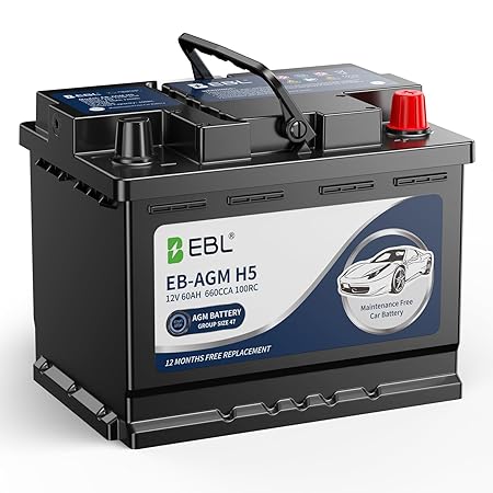 EBL Platinum AGM Battery BCI Group 47R