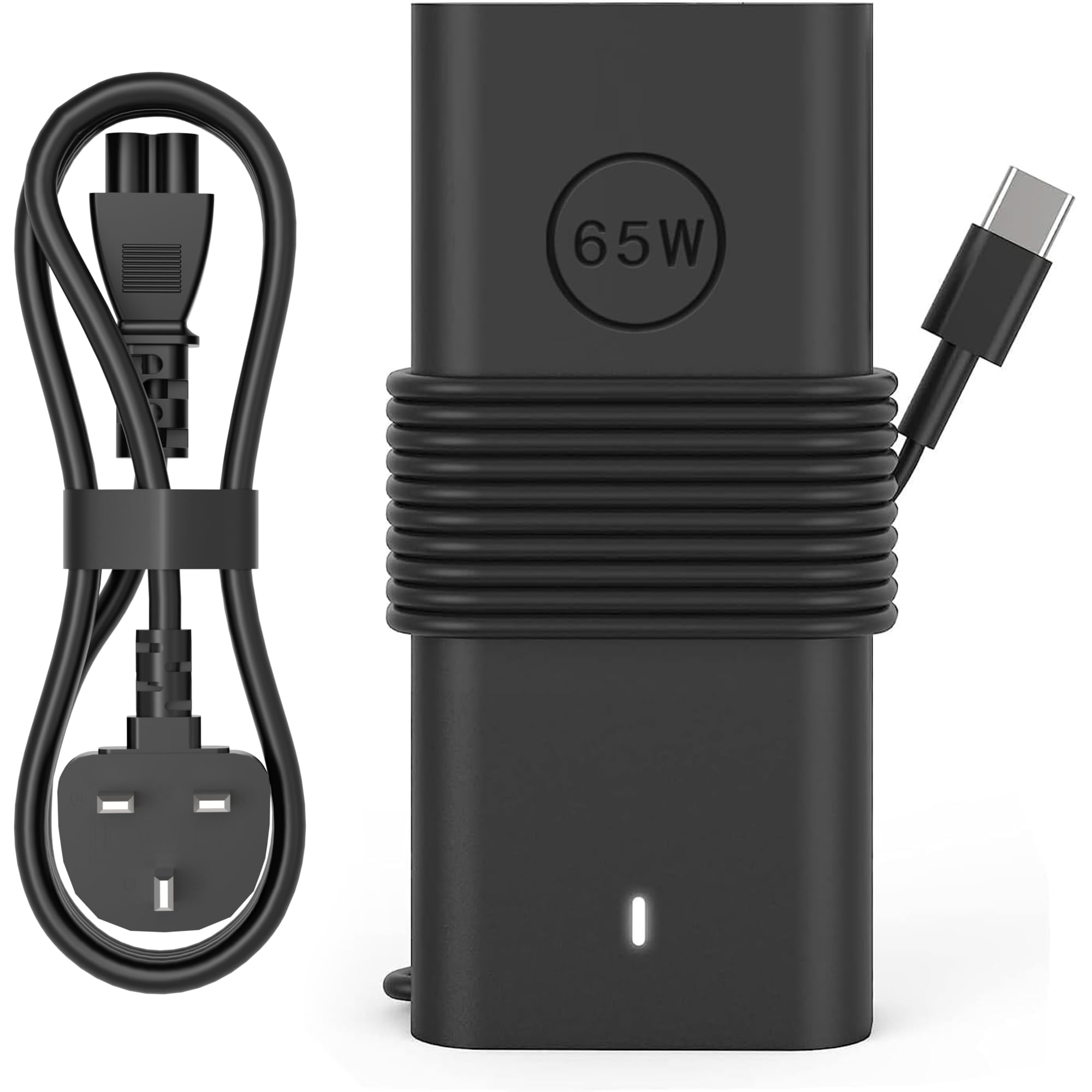 Dell Laptop Charger,65W USB C Laptop Charger for Dell Latitude 5540 5420 7400...