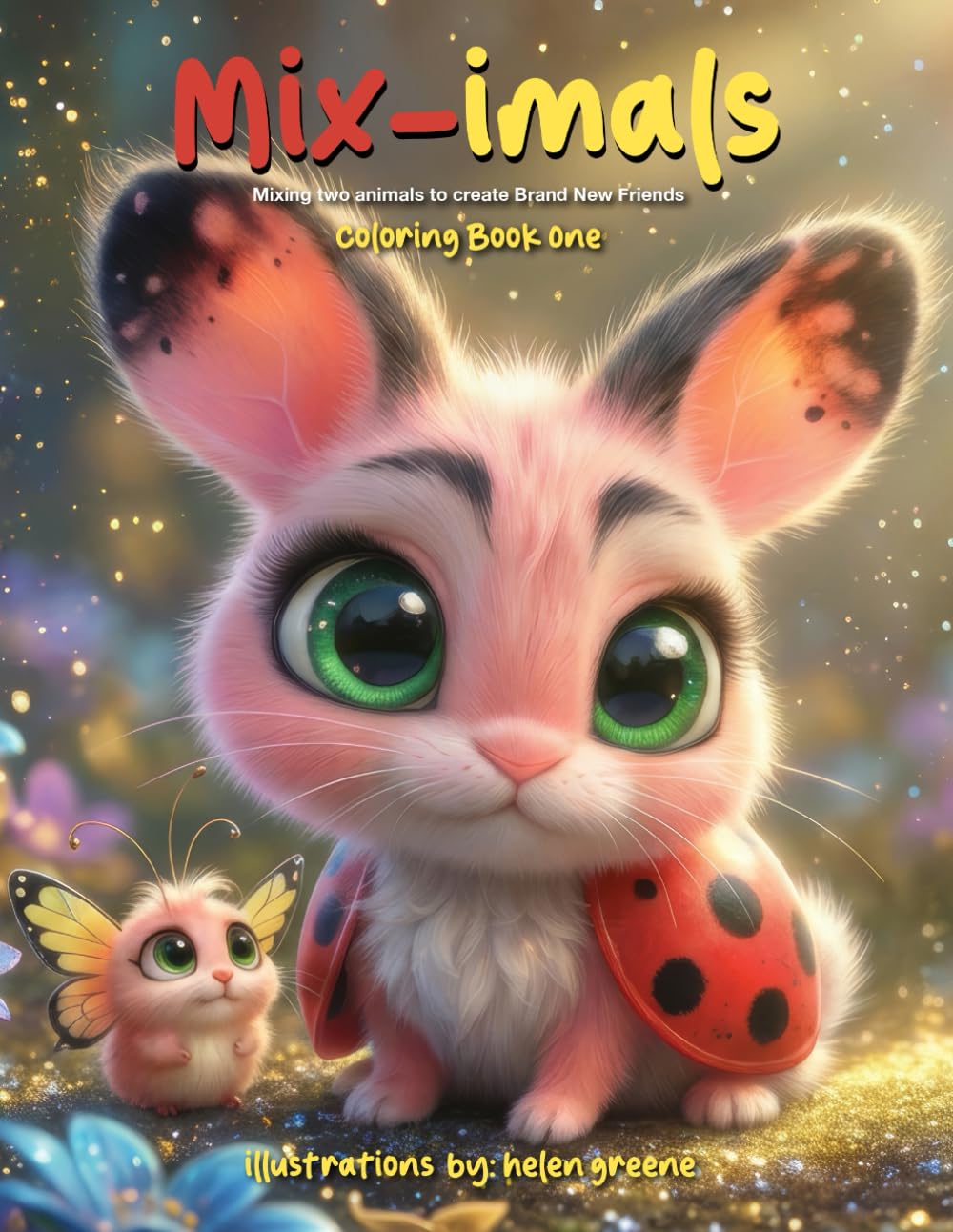 Mix-imals Coloring Book One: Mixing two animals to create Brand New Friends