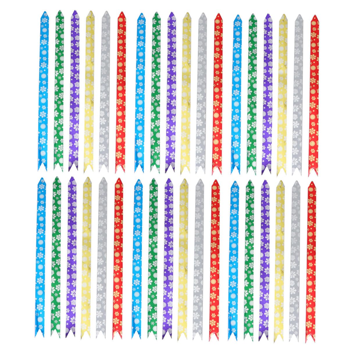 Lazos de copos de colorido HAMPPLIES, pack de 120 unidades para decorar cajas de obsequio