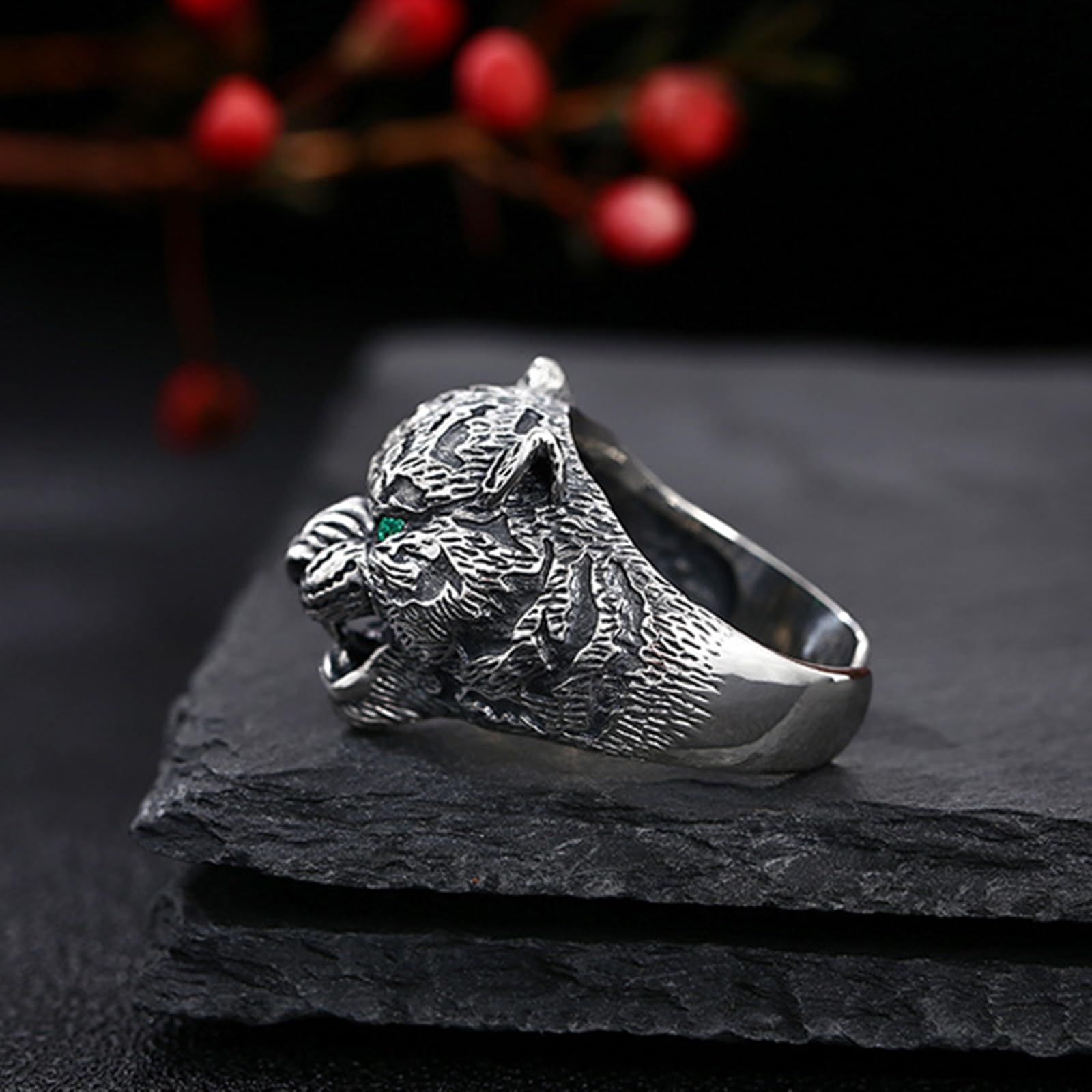 Anelli Uomo In Argento 925 Anello Aperto Argento Regolabile Uomo