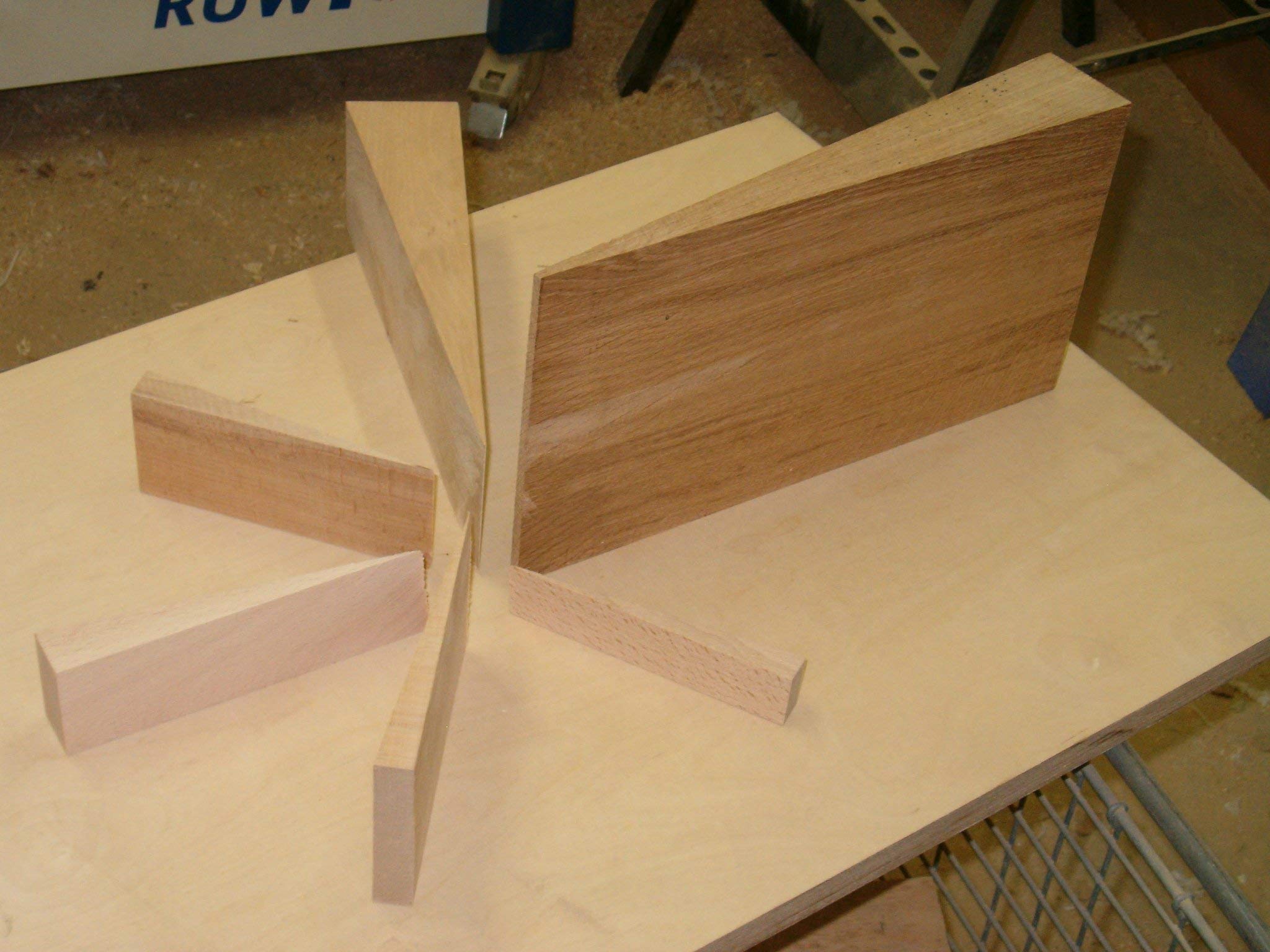 3D-Keile 8 Stück Aus Eiche | Multifunktional Für Türen Und Fenster