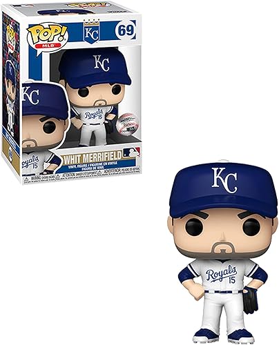 Funko Pop! MLB Royals - Whit Merrifield (Uniforme para el hogar) Figura coleccionable de vinilo