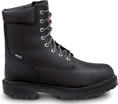 Miniatura 8 de Timberland PRO 8 pulgadas para hombre, punta de acero, EH, MaxTrax antideslizante, bota WP