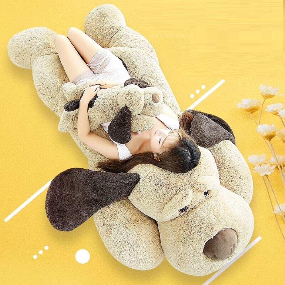 🔥 MaoGoLan Giant Stuffed Puppy Dog Big Plush Extra Large Stuffed Animals Soft Plush Dog Pillow Big Plush Toy for Girls Kids 51 inch Black Friday Sale 2022 MaoGoLan Giant Stuffed Puppy Dog Big Plush Extra Large Stuffed Animals Soft Plush Dog Pillow Big Plush Toy for Girls Kids 51 inch