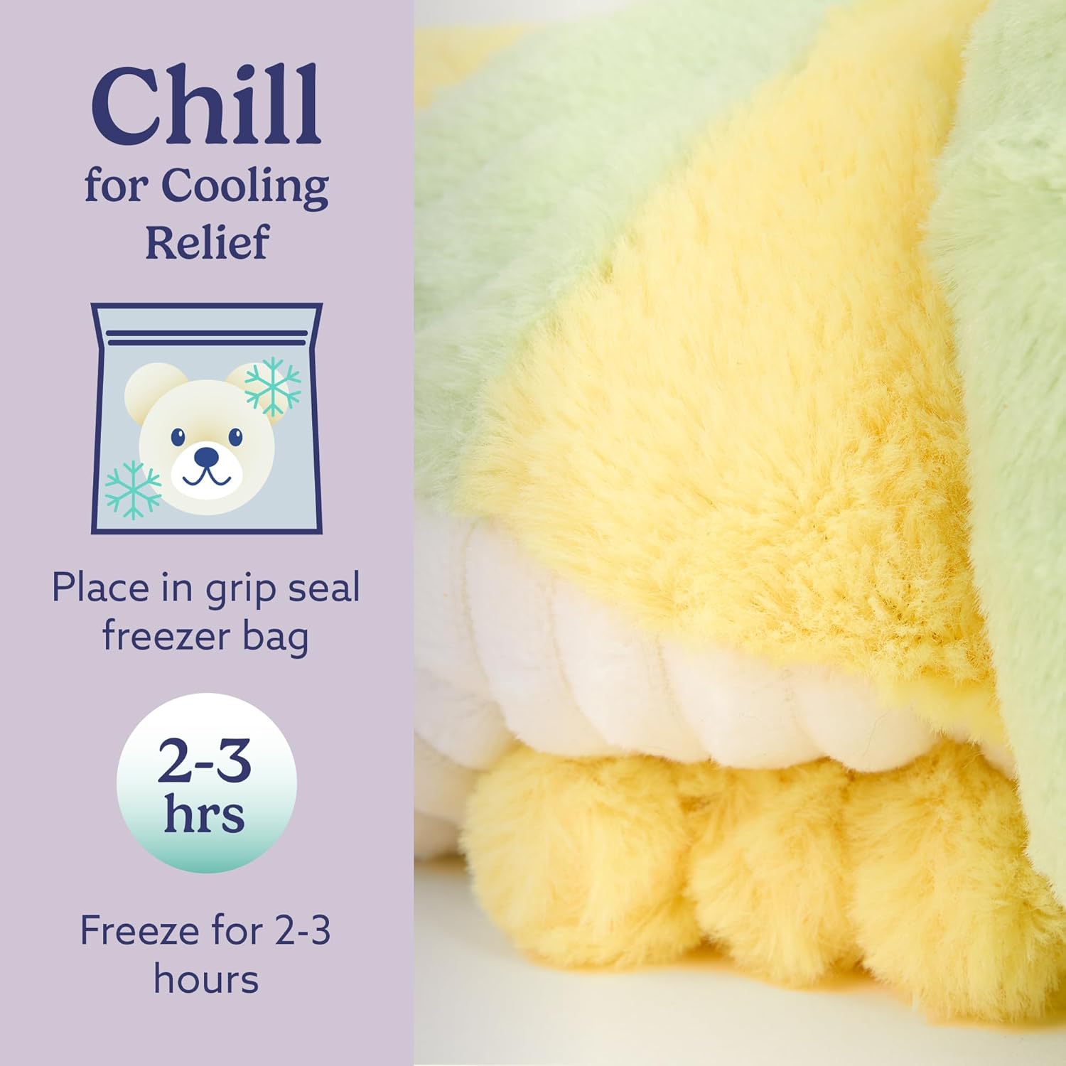 warmies Microwavable & Weighted Stuffed Animals, Caterpillar - Heated Stuffed Animal Plushie for Warmth & Comfort - Cute Soft Plush Toys for Adults & Children (Boys, Girls, Babies & Toddlers)