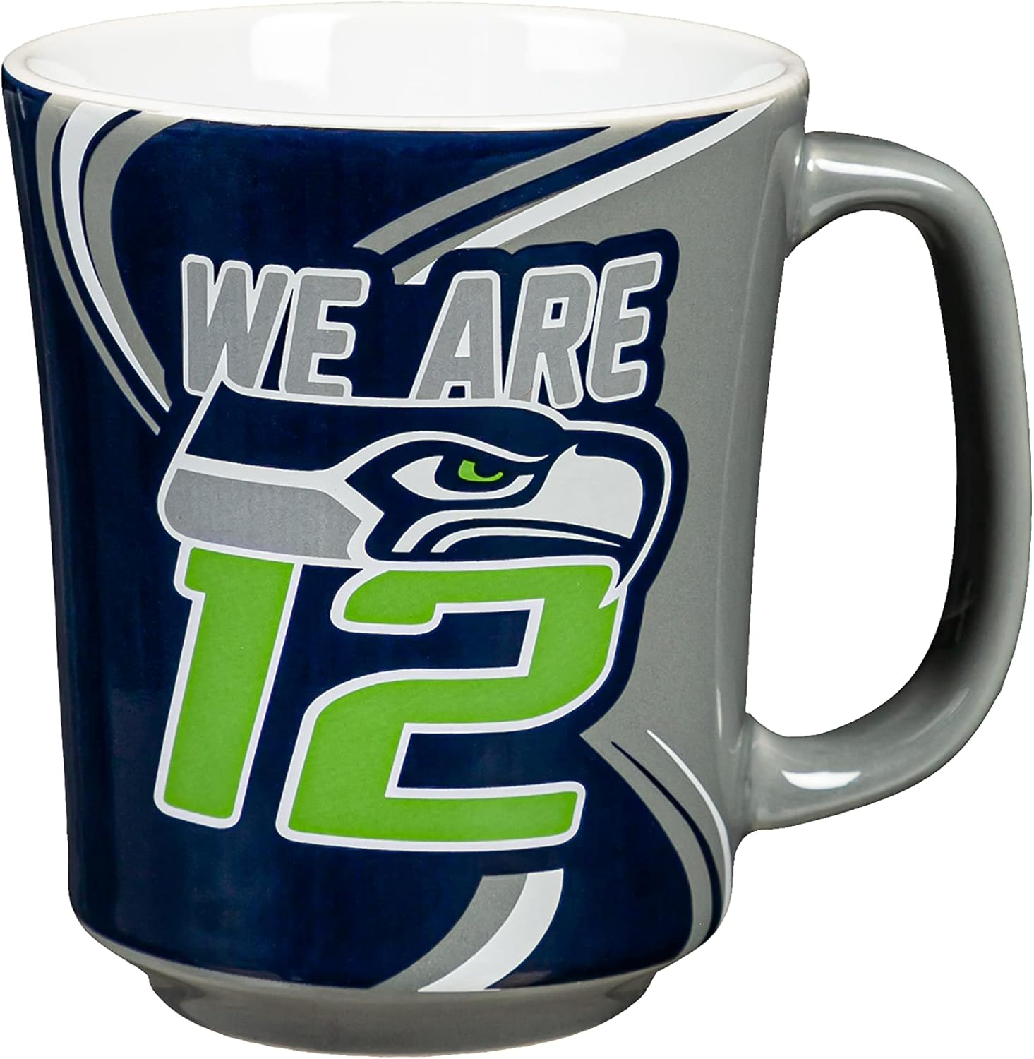 Team Sports America Seattle Seahawks, 14oz Ceramic with Matching Box - Image 3