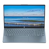 HP 2024 Portable 15'' HD Micro-Edge IPS Laptop, Intel Pentium Processor Up to 3.68GHz, 16GB DDR4, 128GB SSD, HDMI, Webcam, Ultra-Fast 6th Gen WiFi, Windows 11 OS, Dale Blue, Renewed