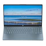 HP 2024 Portable 15'' HD Micro-Edge IPS Laptop, Intel Pentium Processor Up to 3.68GHz, 16GB DDR4, 128GB SSD, HDMI, Webcam, Ultra-Fast 6th Gen WiFi, Windows 11 OS, Dale Blue, Renewed