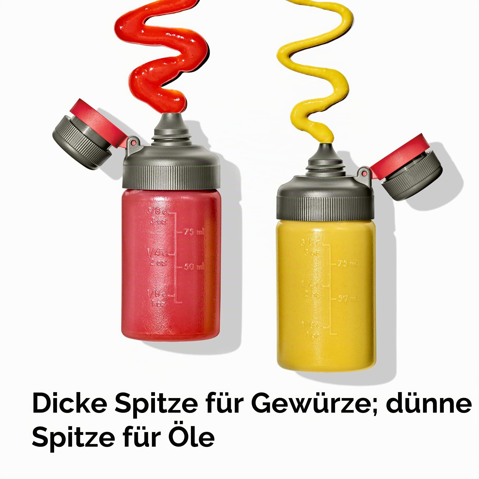 OXO Outdoor Gewürzstreuer & Quetschflasche Set 7-teilig