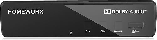 Mediasonic ATSC - Caja convertidora digital con función de grabación, reproductor multimedia, sintonizador de TV (HW130STB)