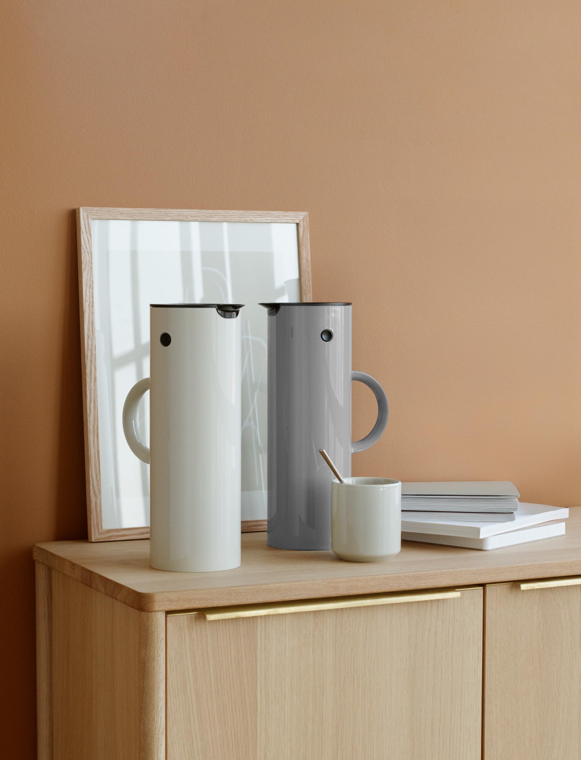 JARRA TÃ‰RMICA STELTON - EM77 THERMO 1 L - GRIS CLARO (918)