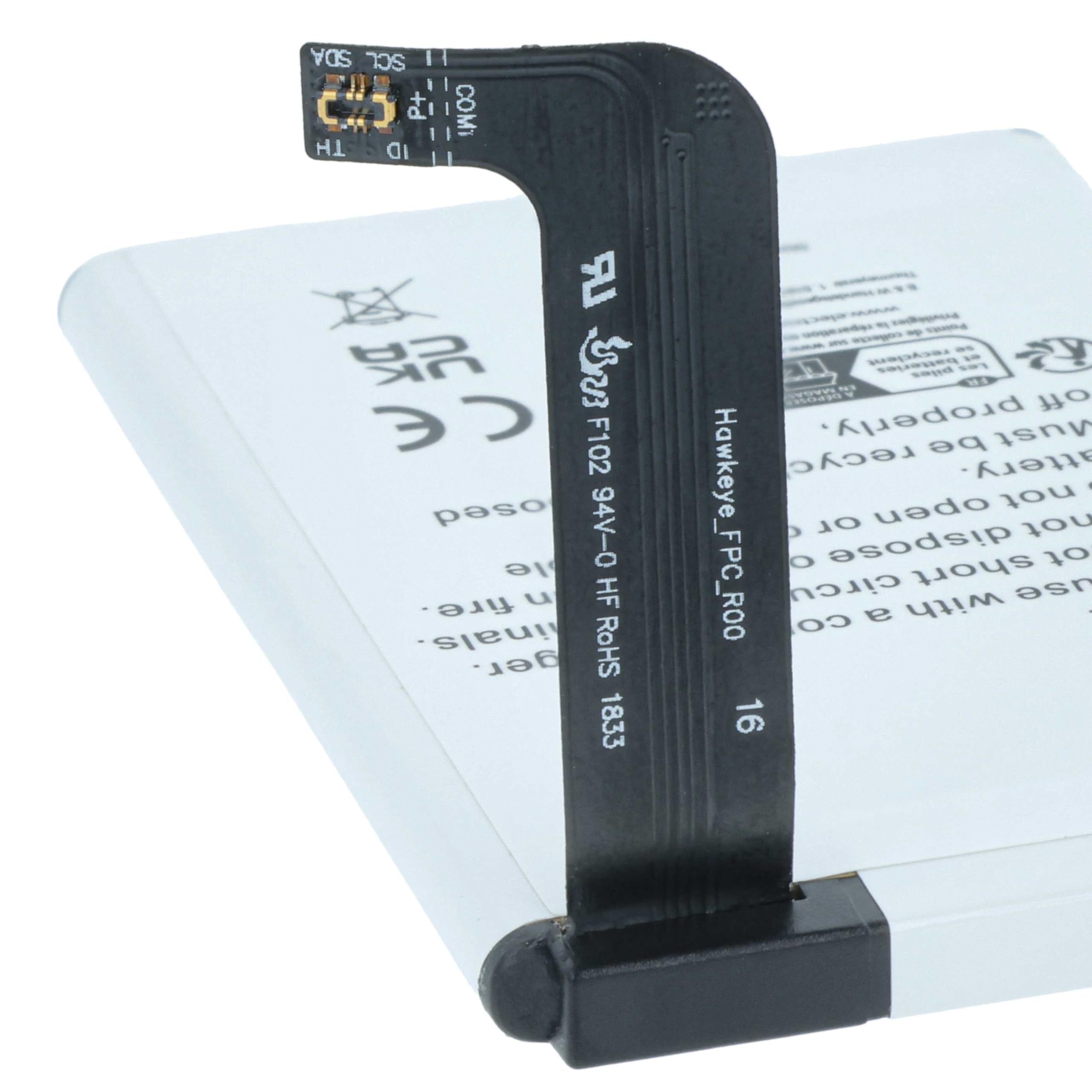 vhbw 3 x bateria kompatybilna z skanerem kodów kreskowych Zebra TC200J, TC25, TC20 POS (3000 mAh, 3,85 V, Li-Ion)