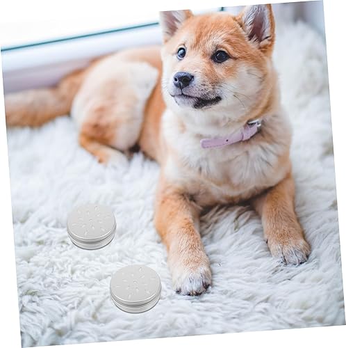 Miniatura 5 de Latas de trabajo para perros, 10 unidades, caja de entrenamiento de aroma de perro, contenedores de trabajo para nariz de perro, latas de metal,