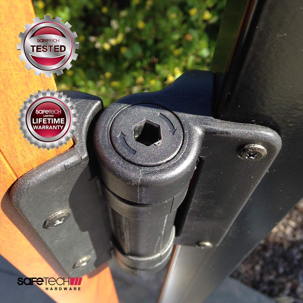 Buy Safetech Hardware Self Closing Vinyl Gate Hinge Metal Wood