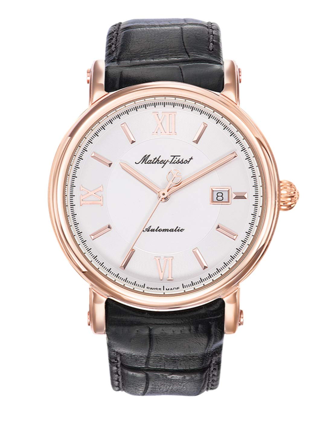 Mathey-Tissot Leather Men Automatic White Dial Analog Watch-H9030Pi, Brown Band (B07KPV6P5T) Amazon Price History, Amazon Price Tracker