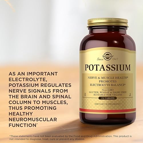 Miniatura 5 de Solgar – Potasio, 250 Tabletas