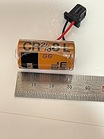 Vista 3 de Paquete de 50 baterías de litio compatibles con Fuji CR2/3 8.L 2000mAh 3V PLC FDK CR2/38.L con enchufe negro