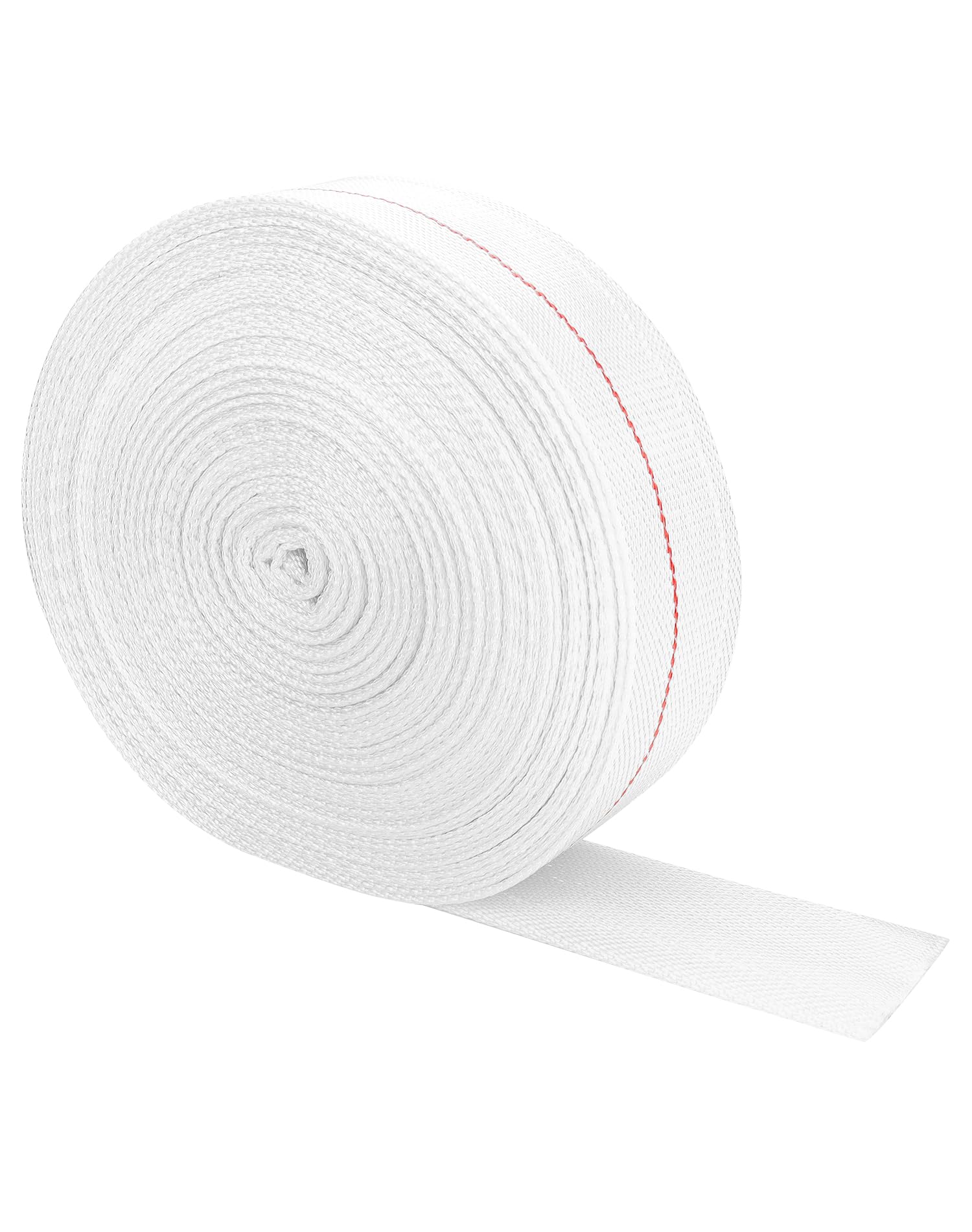 QWORK Manguera de retrolavado, manguera de descarga flexible de 2 pulgadas de diámetro interior x 100 pies, manguera de agua plana de poliéster ligero, mangueras de bomba de sumidero, manguera de