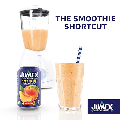 Miniatura 2 de Jumex Peach Néctar  Lata reciclable con forro sin BPA  11.3 onzas líquidas (paquete de 24)