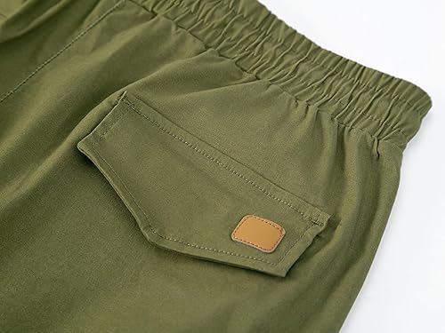 Vista 7 de Pantalones deportivos de moda para hombre, pantalones cargo de algodón, pantalones deportivos largos para hombre