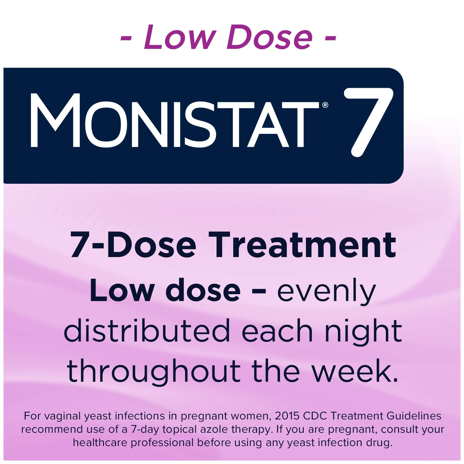 Buy MONISTAT 7Dose Yeast Infection Treatment, 7 Disposable Applicators