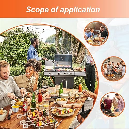 Miniatura 6 de Recipiente para aderezo de ensalada de 6 x 1.62.4 onzas, recipientes para condimentos con tapas cubiertas, pequeños recipientes reutilizables de