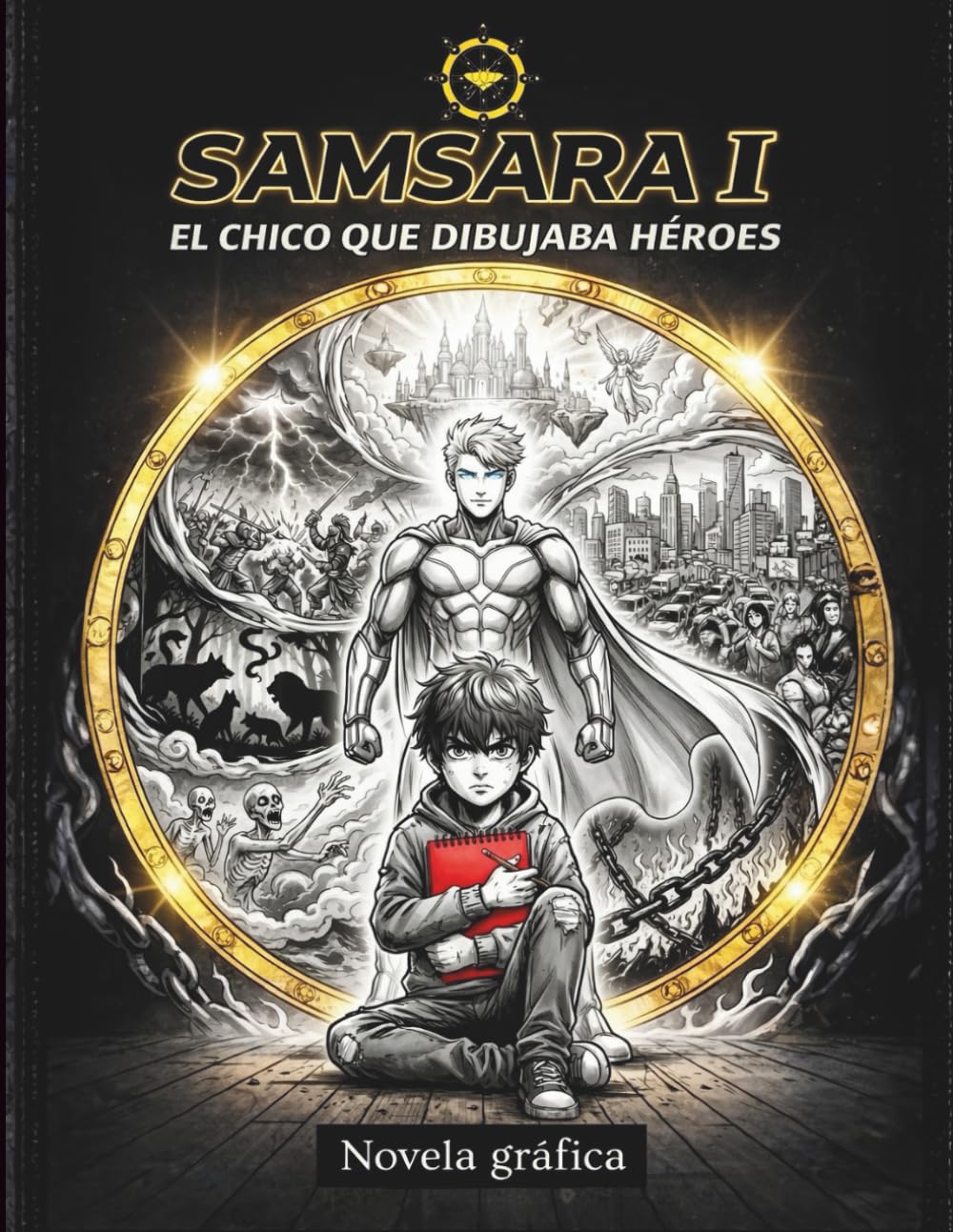 Samsara 1. El chico que dibujaba héroes: Novela gráfica sobre bullying (+13) (Ciclo Samsara)