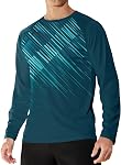 APTRO Hoodie pour hommes UPF 50+ Chemises à manches longues Protection contre le soleil Rash Guard Chemise en plein air UV SPF Hiking Pêche chemises pour hommes