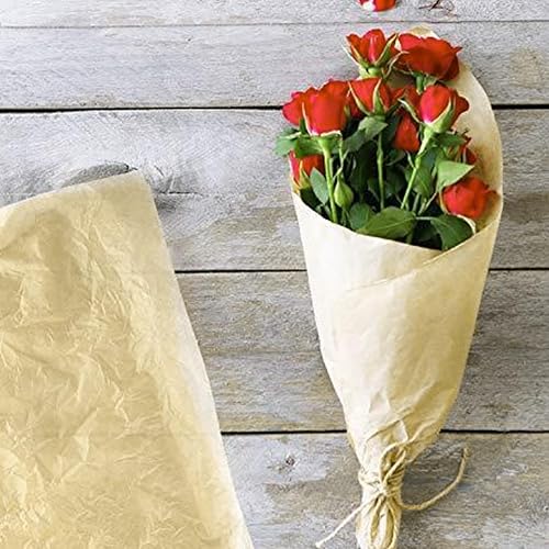 Miniatura 3 de RUSPEPA Papel de seda para envolver regalos, papel de seda para envoltura de regalo, manualidades de arte, bricolaje, bolsas de paquete, cumpleaños,