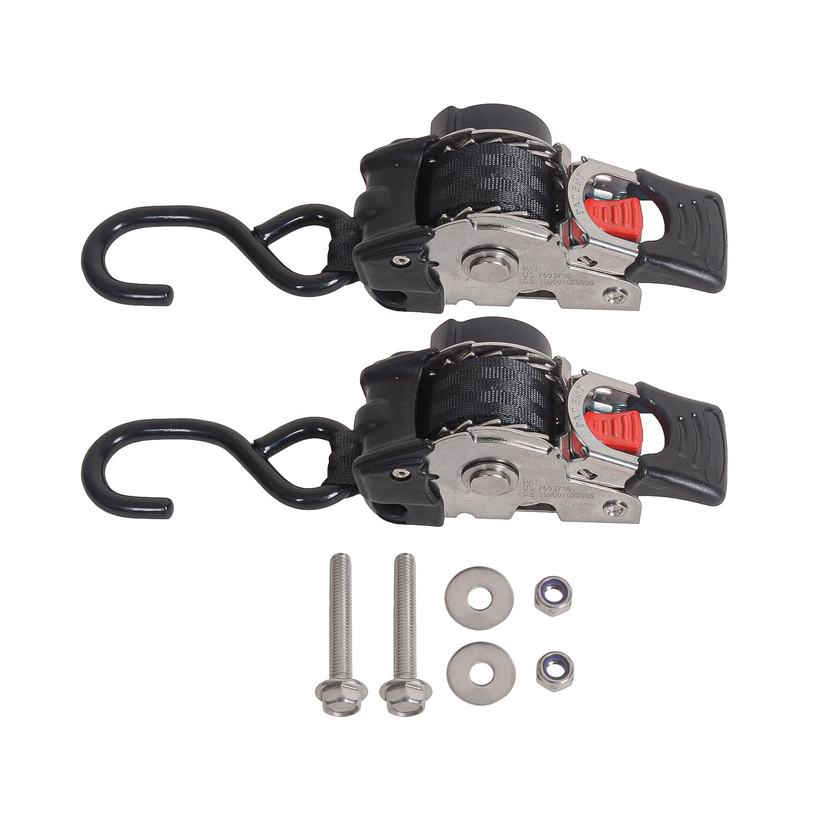 Correa de amarre para motos y barcos MOTO4U, trinquete retráctil de 6 pies para tu remolque 8