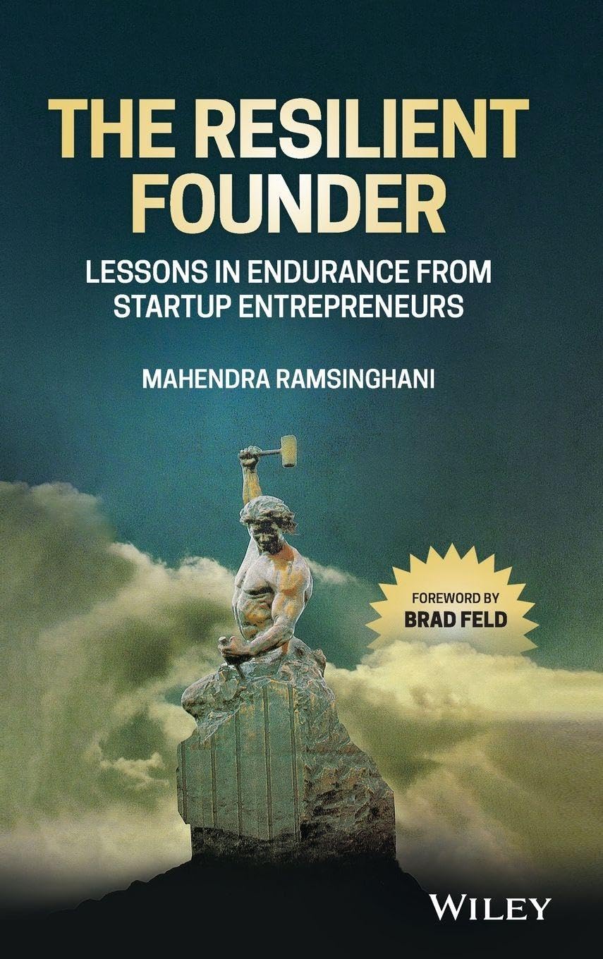 The Resilient Founder by M Ramsinghani HARDBACK 9781119839736
