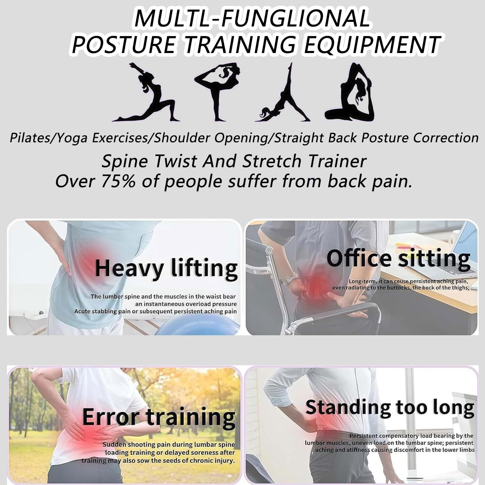 6-in-1 Spine Twist & Stretch Trainer,Kriechmaschine Fürs Training,3-Stufige Verstellung,Abnehmbar,70 Cm Große Kriechstrecke,Max. 230 Kg,Für Bauch-, Taillen- Und Rumpfmuskulaturtraining Purple