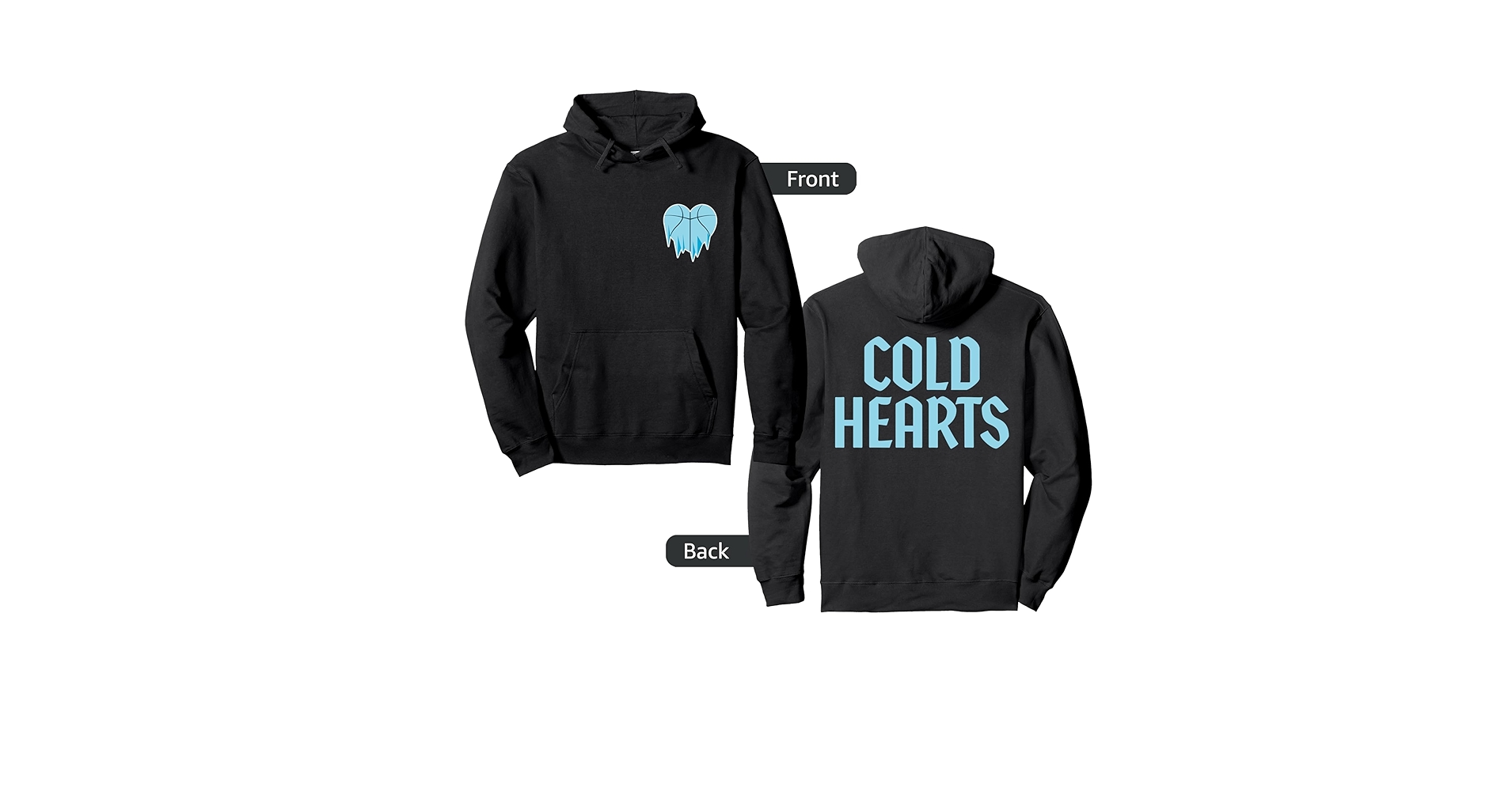 Amazon.com: OVERTIME Cold Hearts Graphic Pullover Hoodie Amazon.com: OVERTIME Cold Hearts Graphic Pullover Hoodie