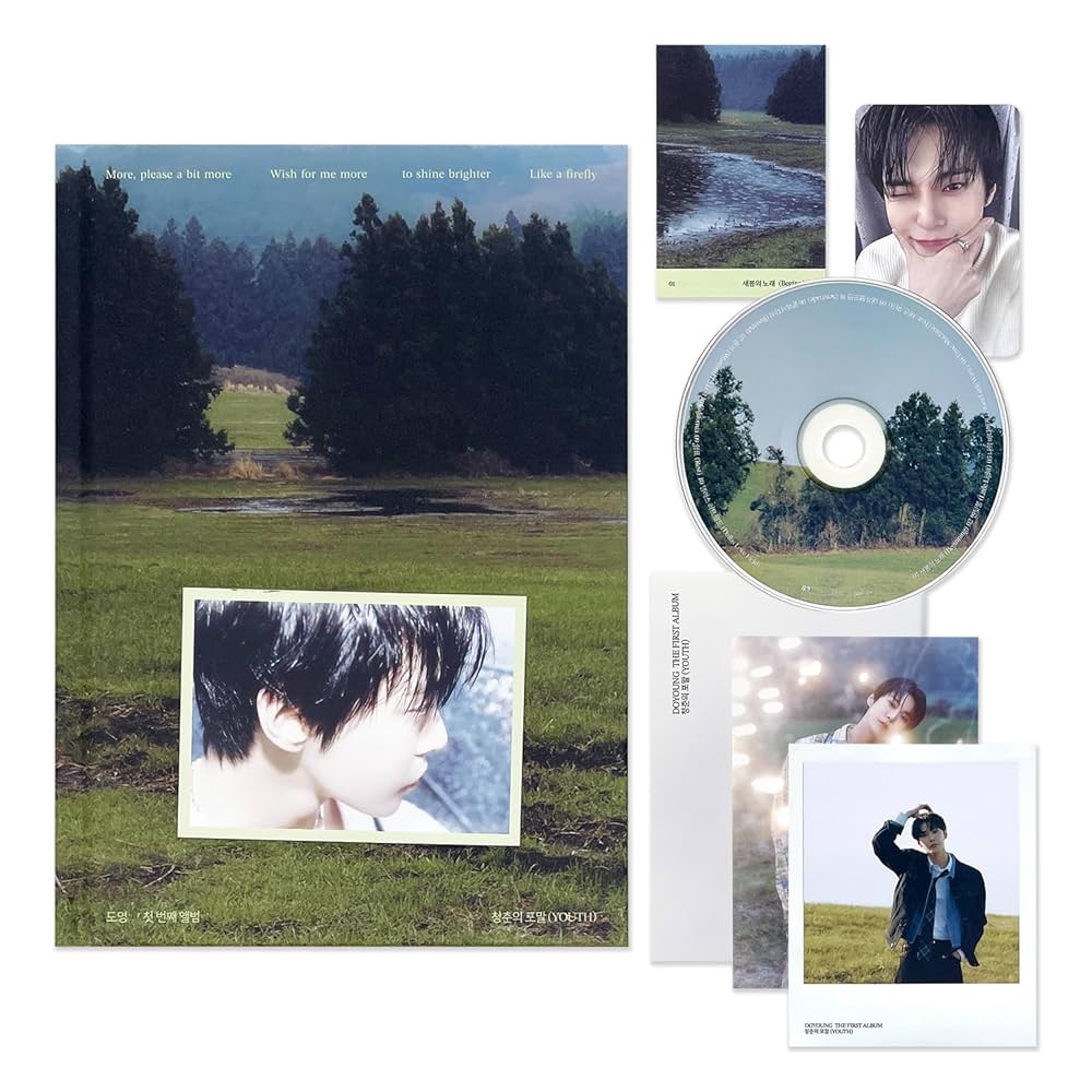 新品未開封 ドヨン アルバム  YOUTH デジパック DOYOUNG - 1ST ALBUM [The Foam of Youth (청춘의 포말 (YOUTH