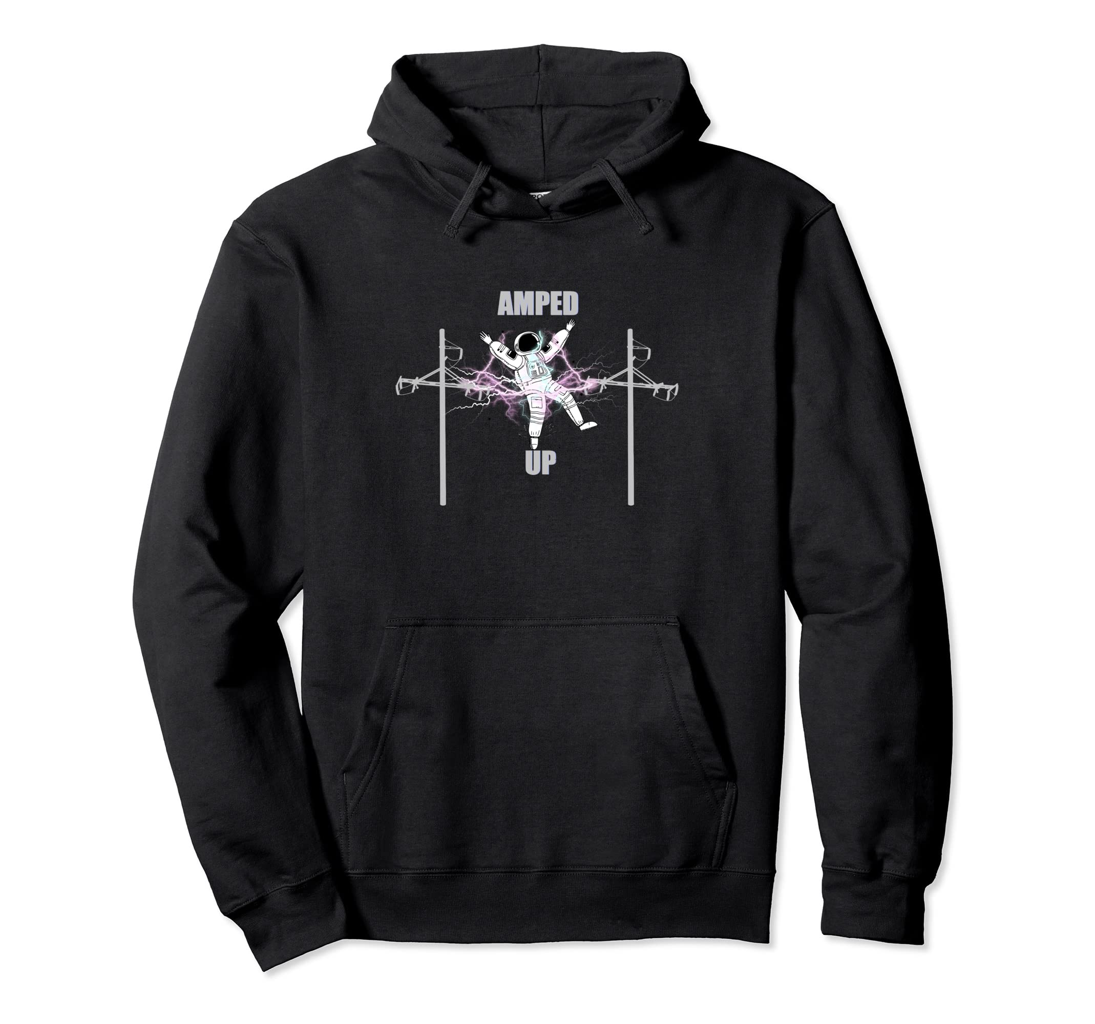 Telih's Tee'sGetting Amped Up Lightning Party Pullover Hoodie