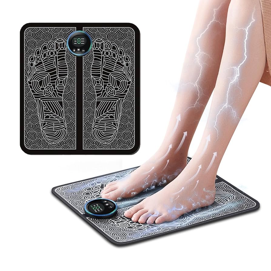Amazon | 足裏 EMS 足裏ケア フットマット 6種類モード 9段階