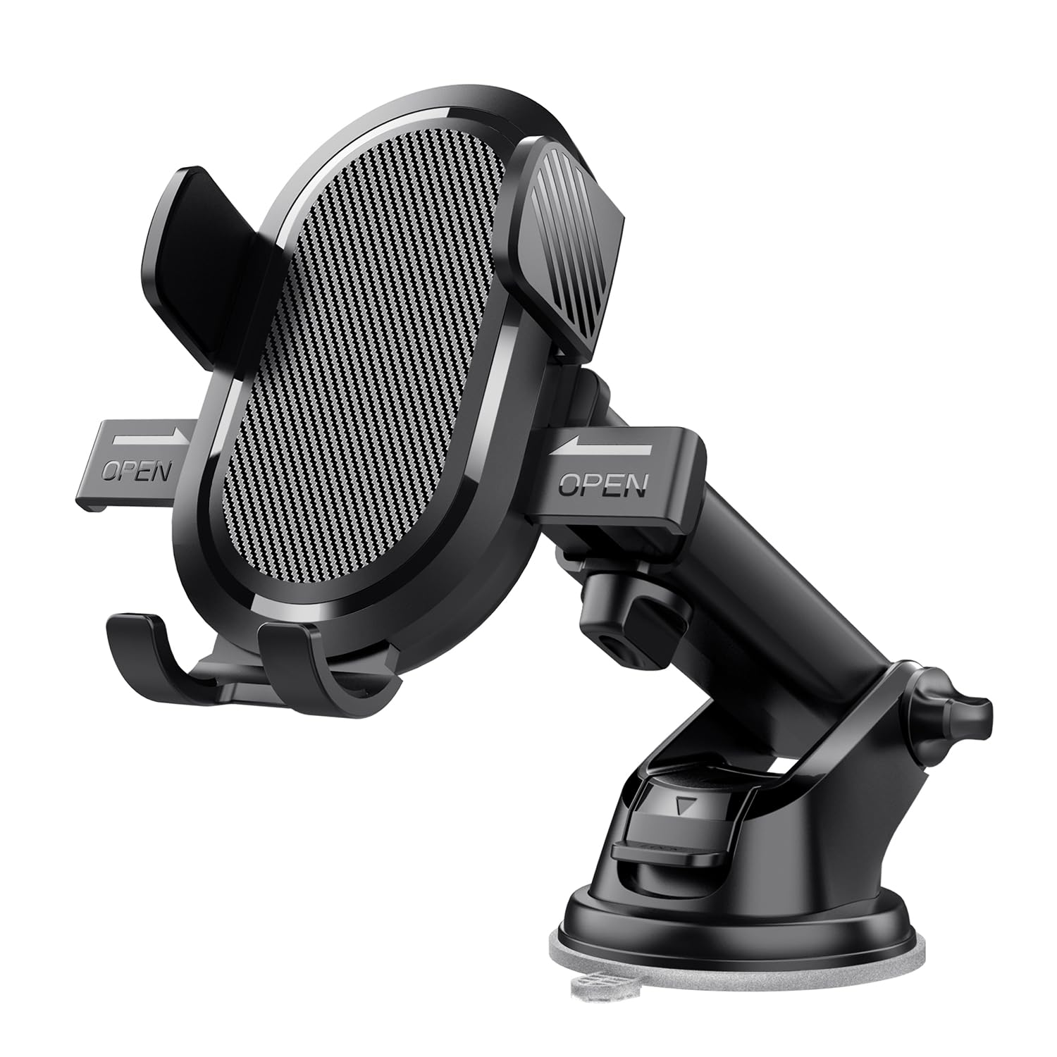 One7 Car Phone Holder with Suction Cup | Adjustable Dashboard & Windshield Holder | One-Hand Operation Gravity Trigger | 360° Rotation + Extendable Arm | Fits Most Smartphones-image-13